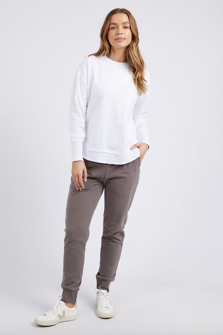 Farrah Long Sleeve - White