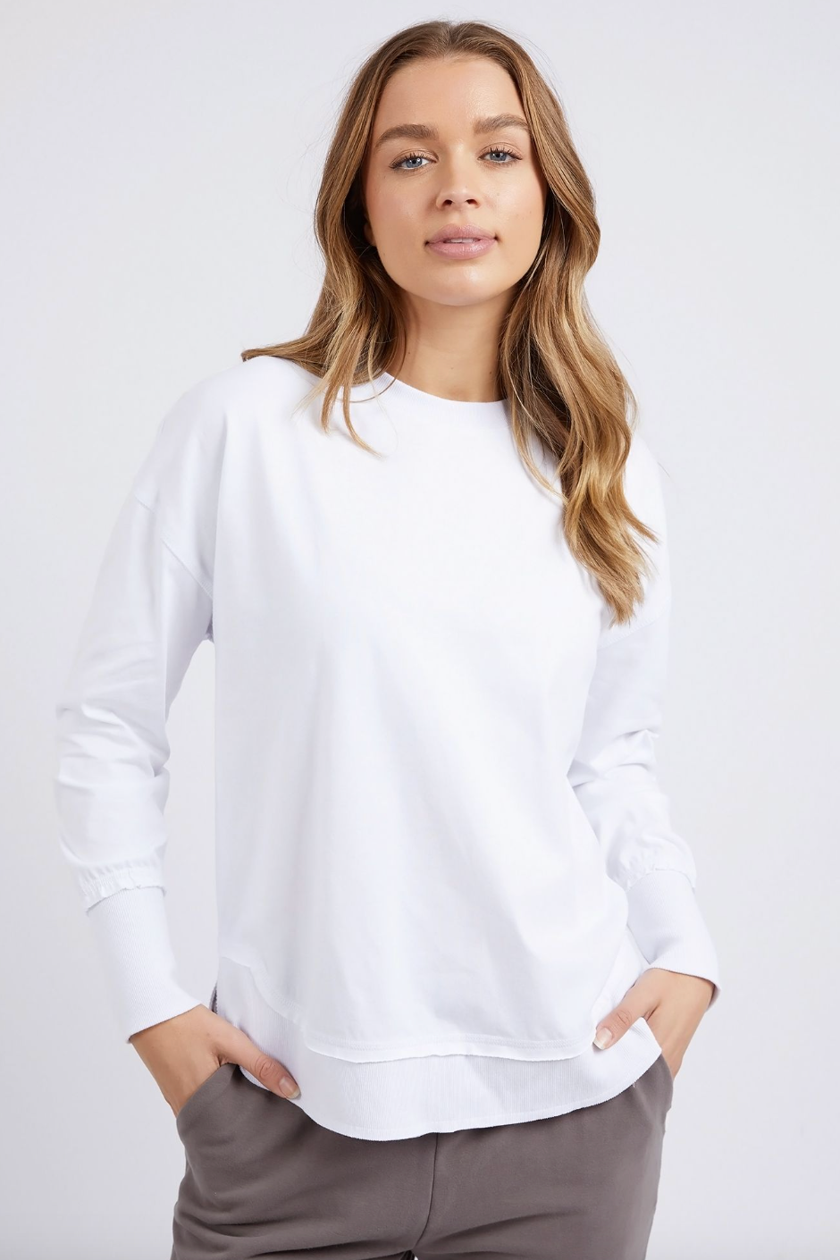 Farrah Long Sleeve - White