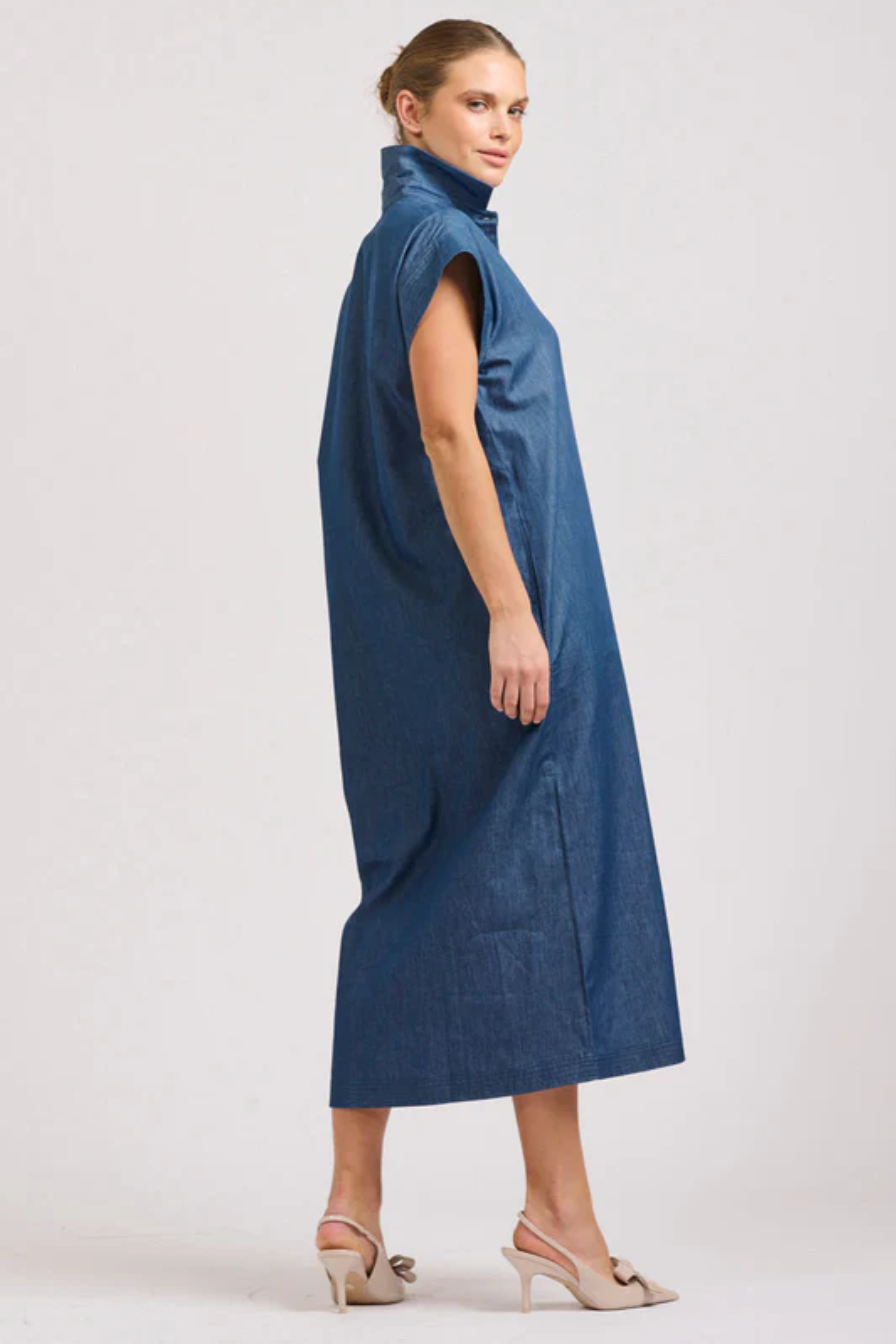 Fifi Shirt Dress - Chambray