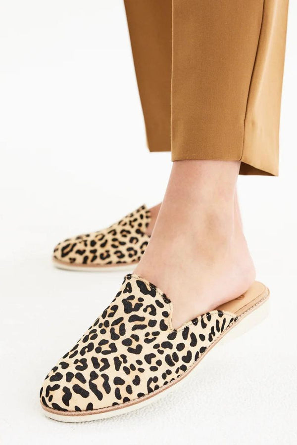 Derby Mule - Camel Leopard