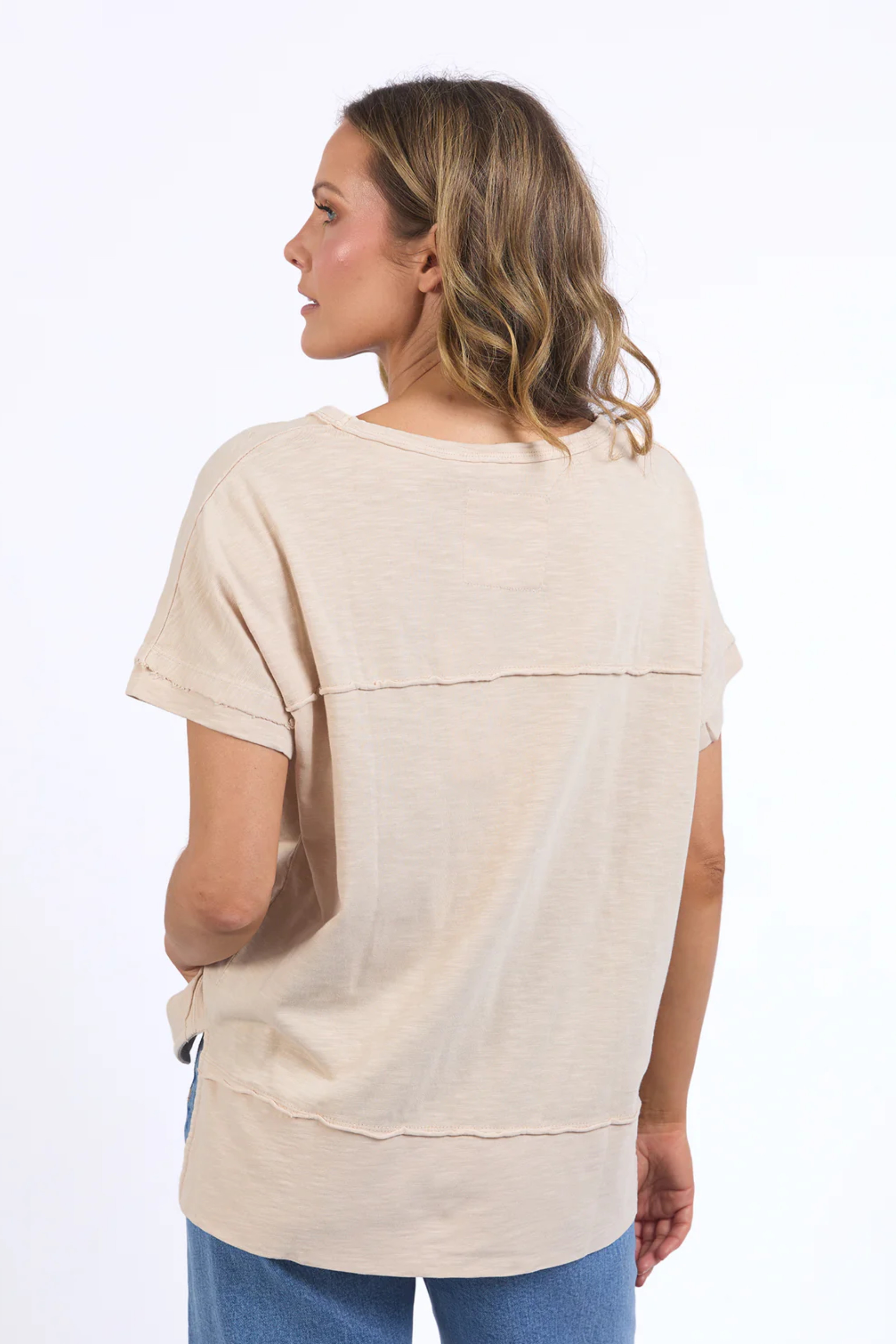 Foxwood Allison Tee - Oat
