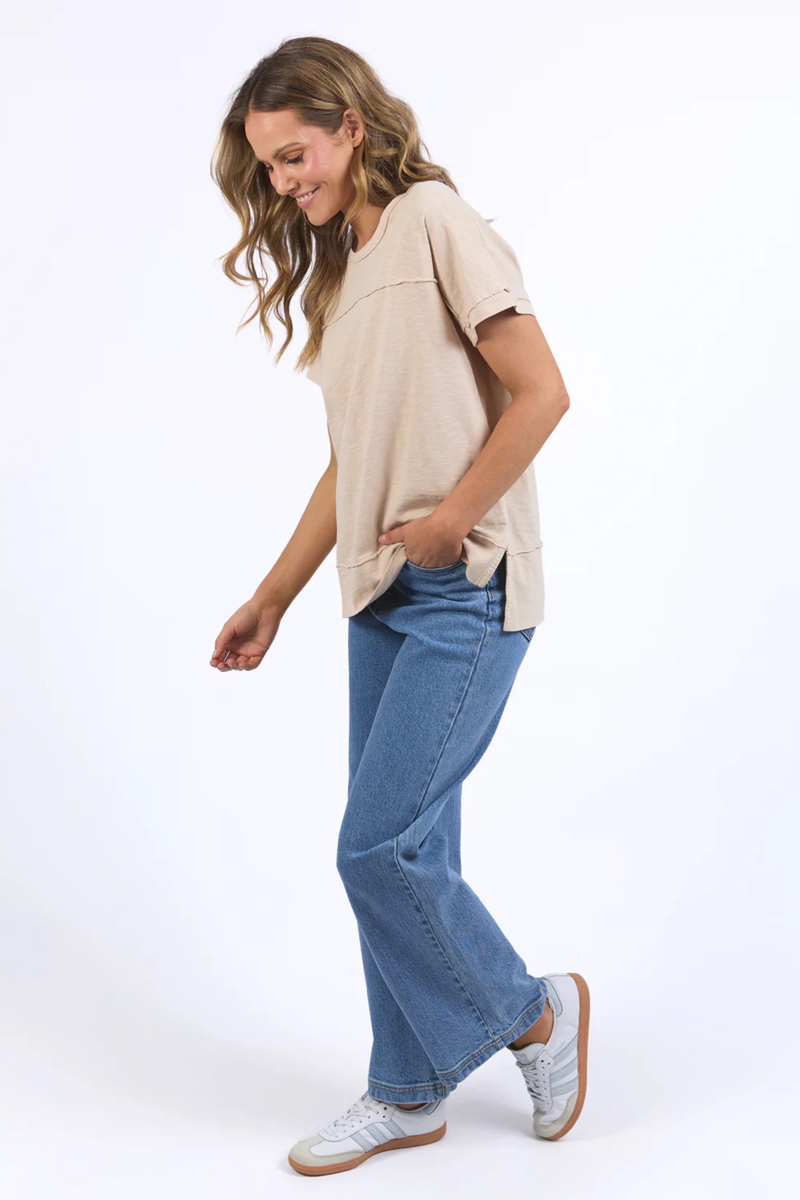 Foxwood Allison Tee - Oat