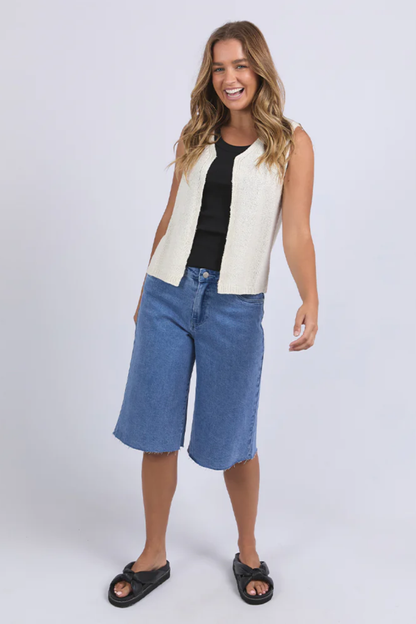 Foxwood Golden Vest - Vint White