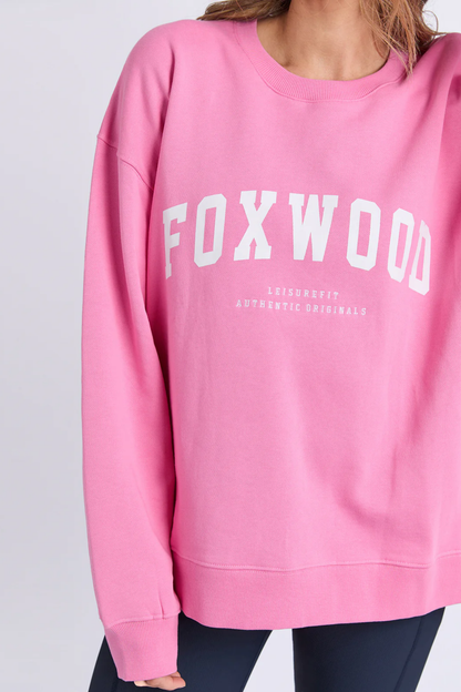 Foxwood Interval Crew - Pink/White