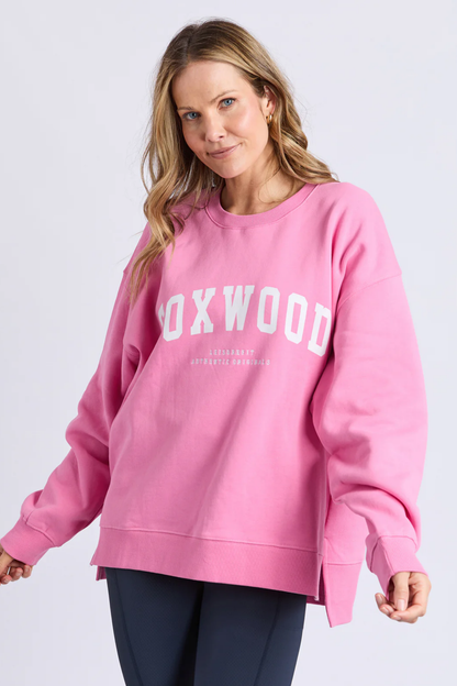 Foxwood Interval Crew - Pink/White