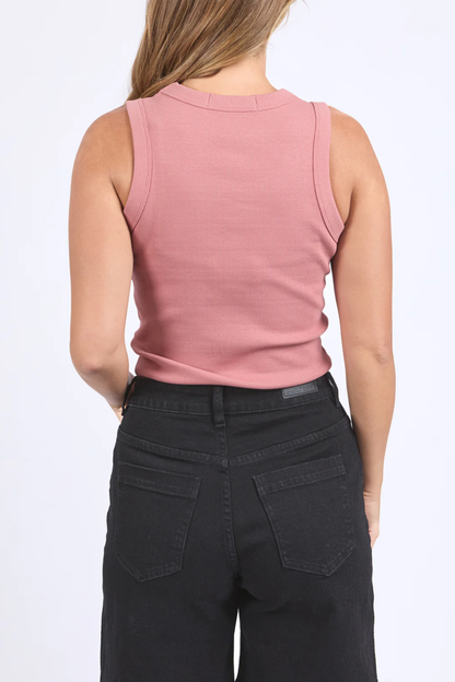 Foxwood Iris Tank - Ash Rose