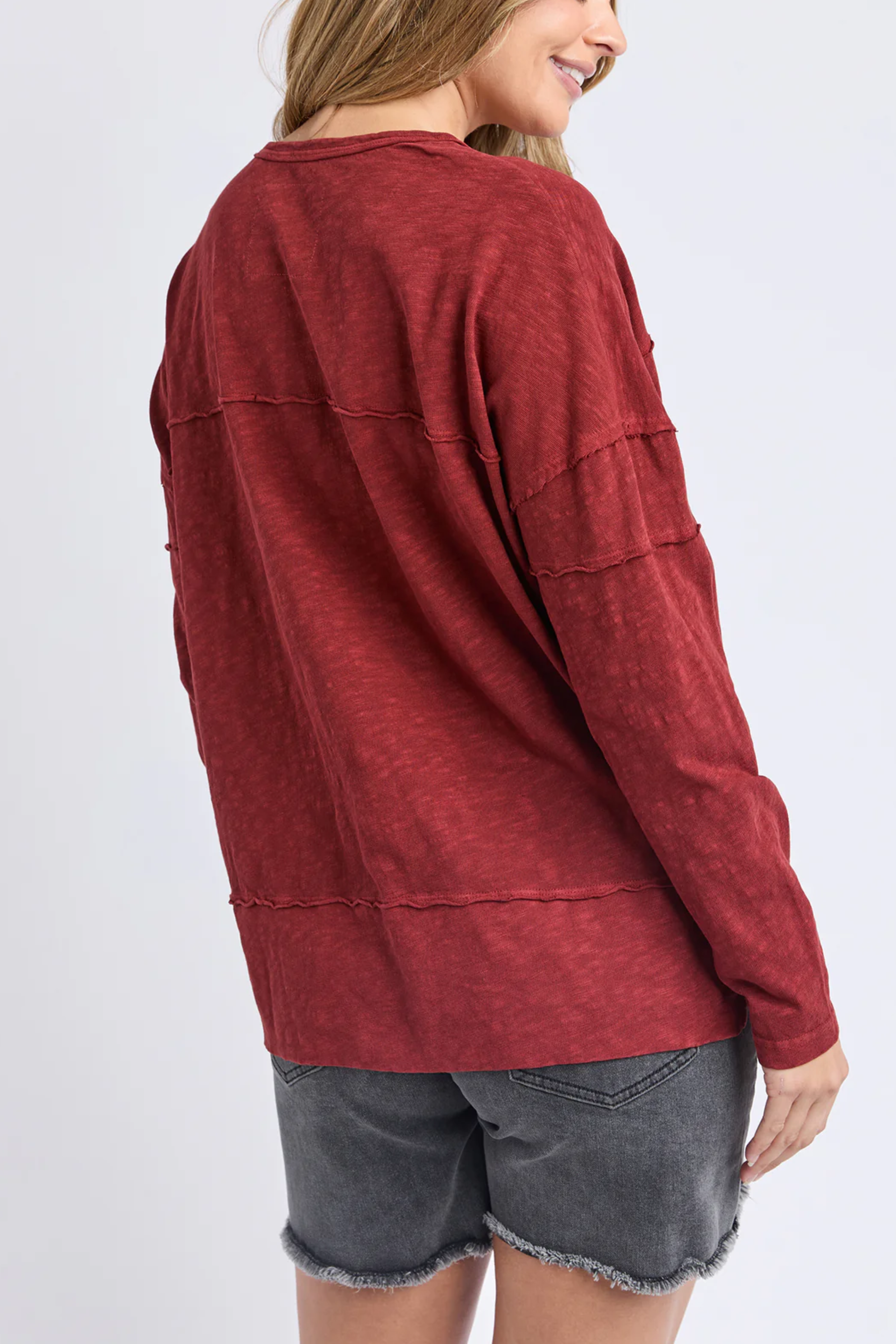 Foxwood Jayne Throw On Top - Russet