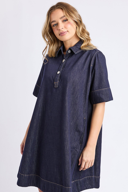 Foxwood Julian Dress - Indigo