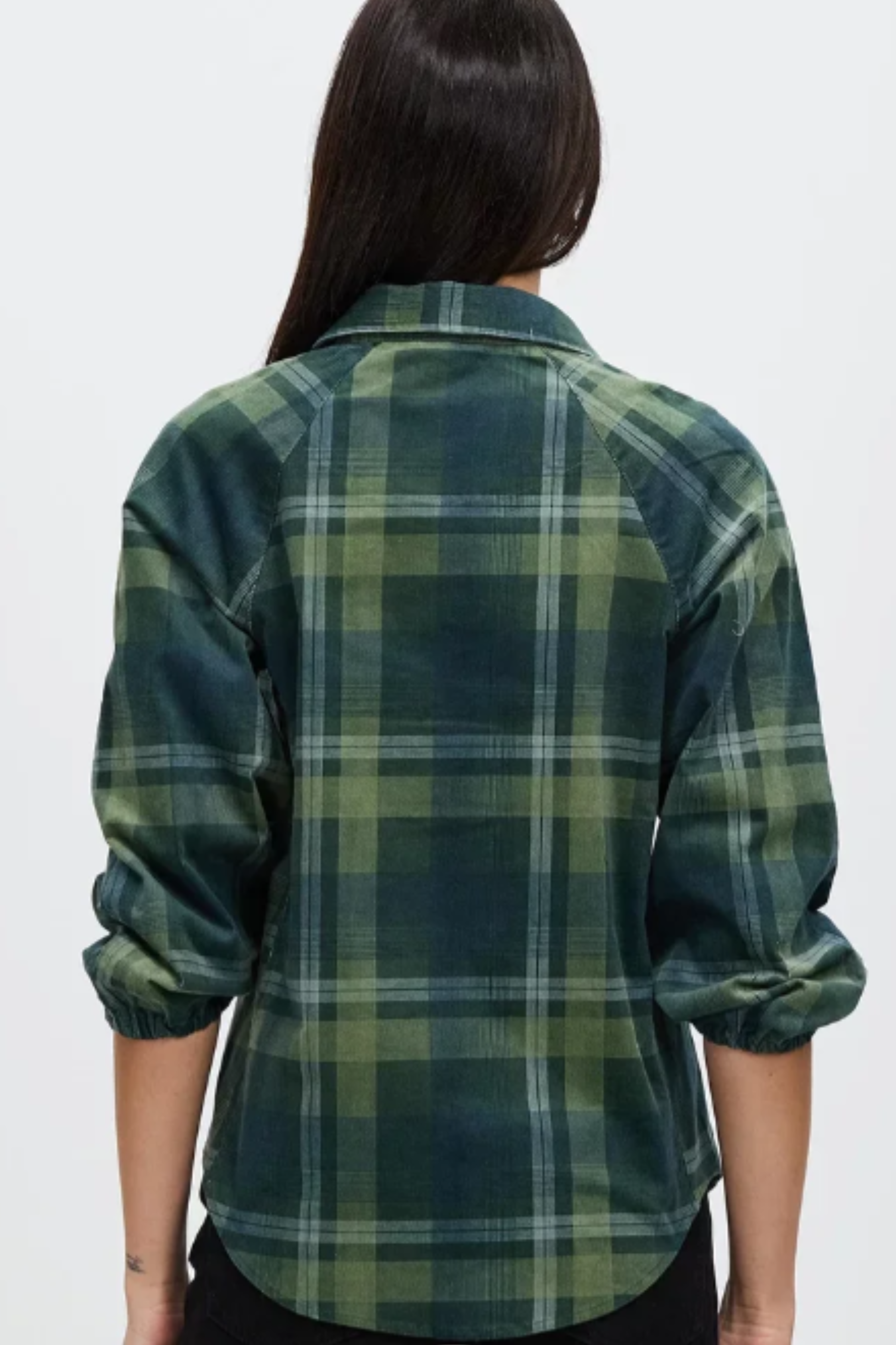 Foxwood Lula Shirt - Green Check