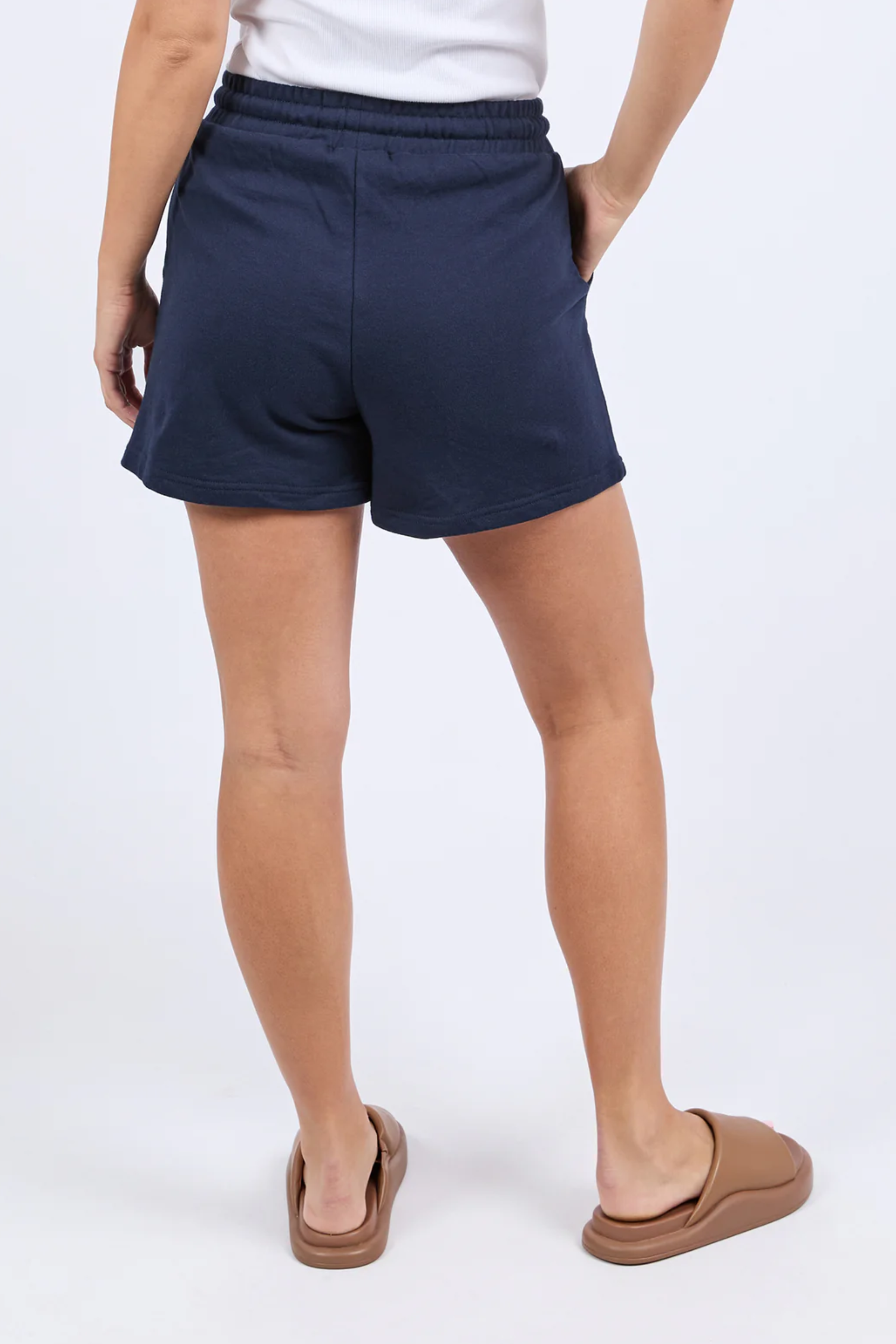 Foxwood Simplified Confetti Short - Navy