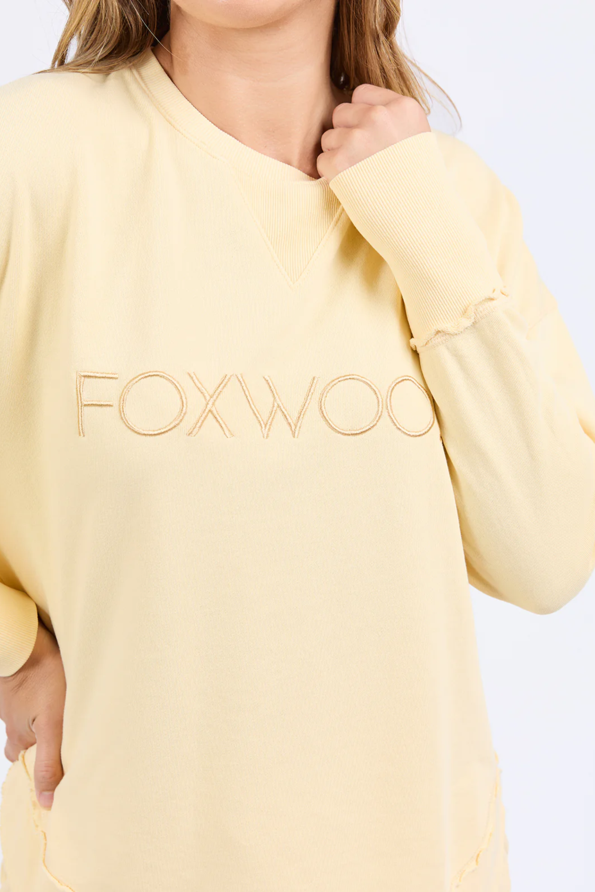 Foxwood Simplified Crew - Lemon