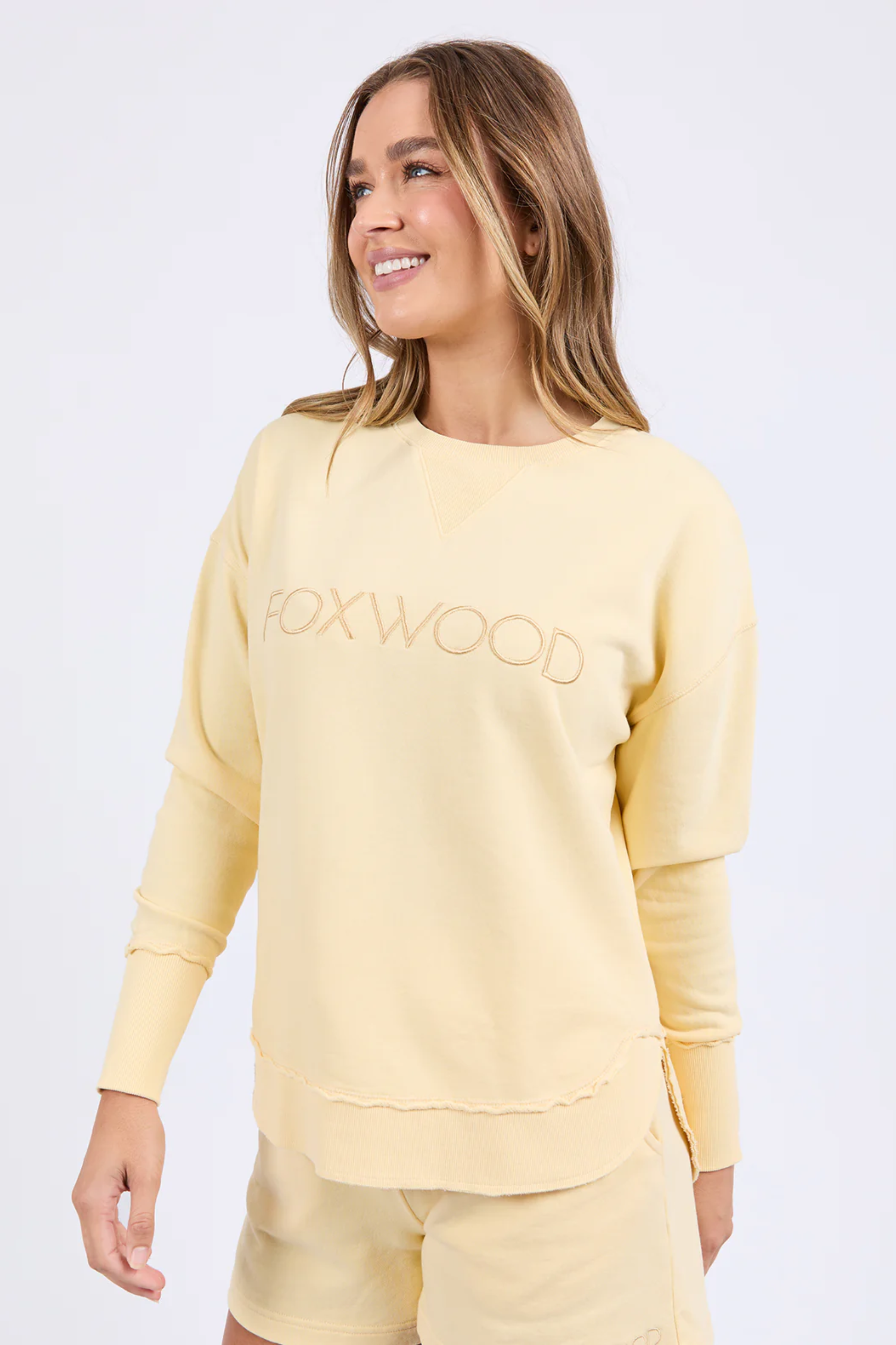 Foxwood Simplified Crew - Lemon