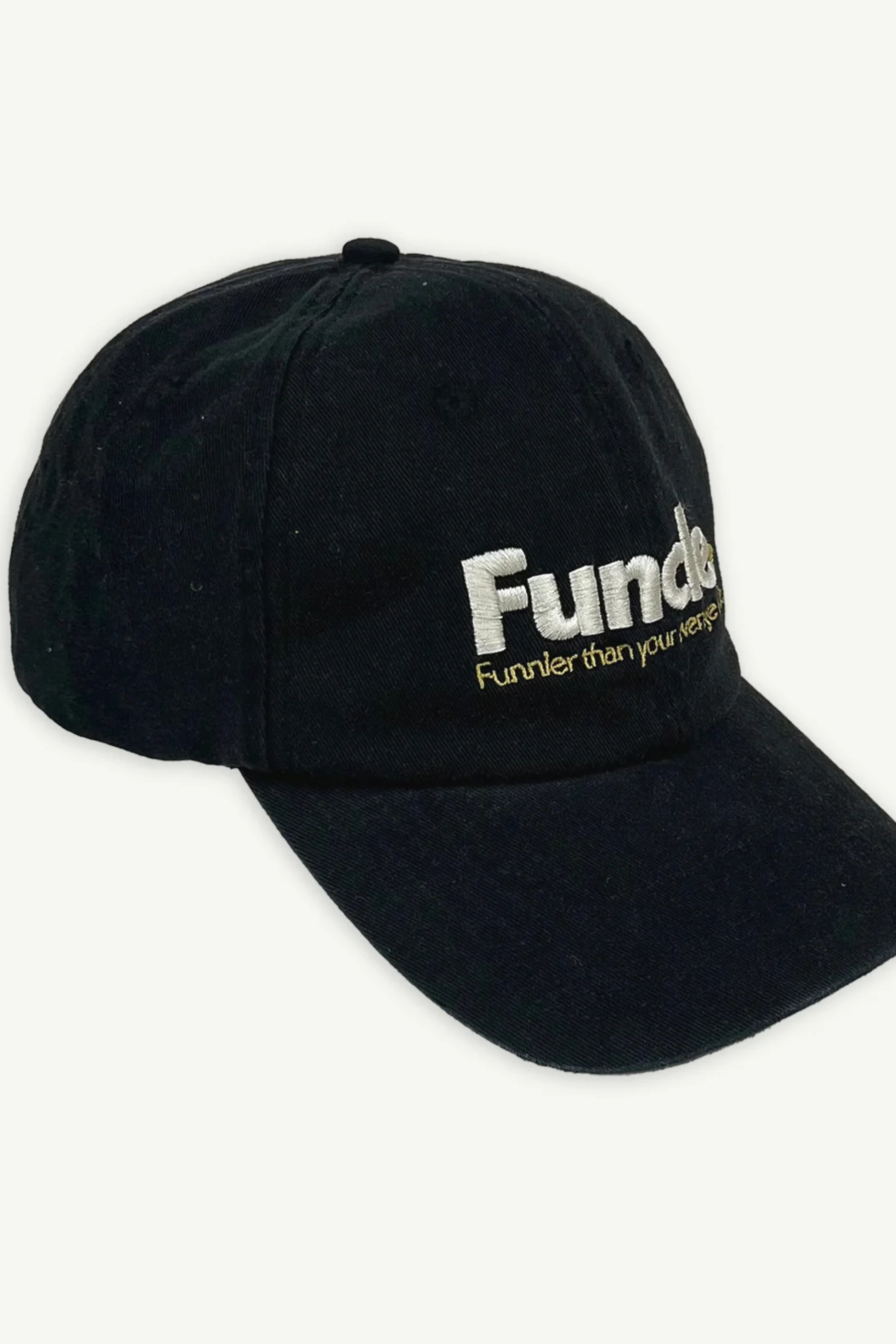 Funcle Baseball Cap - Washed Black