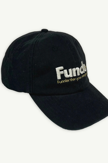 Funcle Baseball Cap - Washed Black