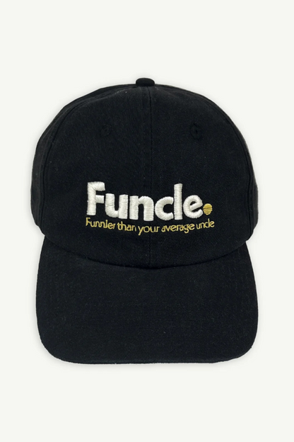Funcle Baseball Cap - Washed Black