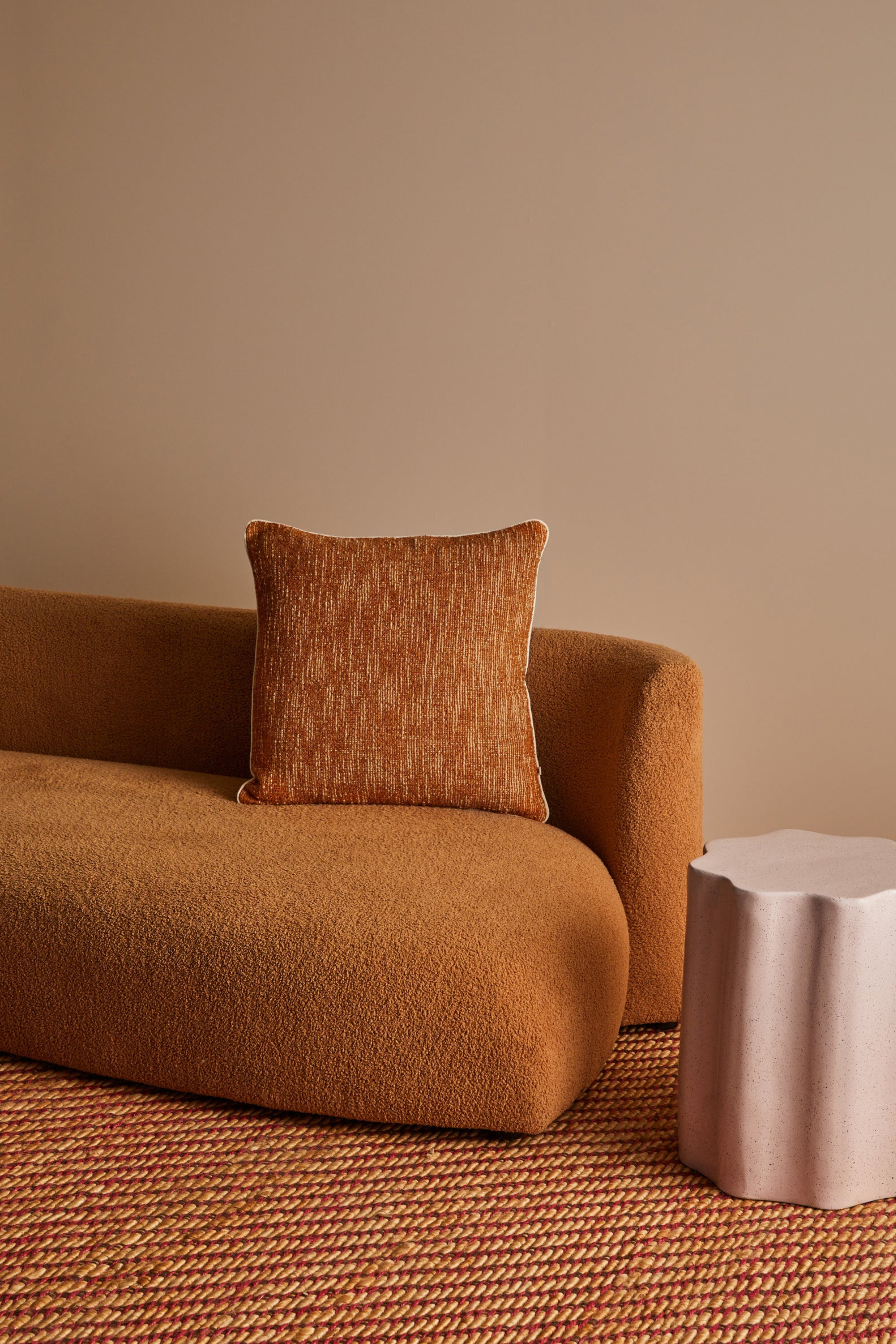 Gem Tan Cushion - 50cm