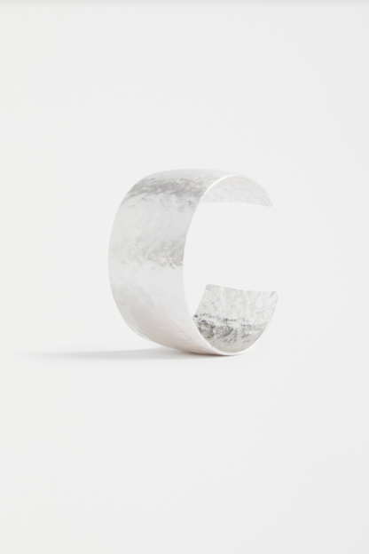 Gild Cuff Bangle - Silver
