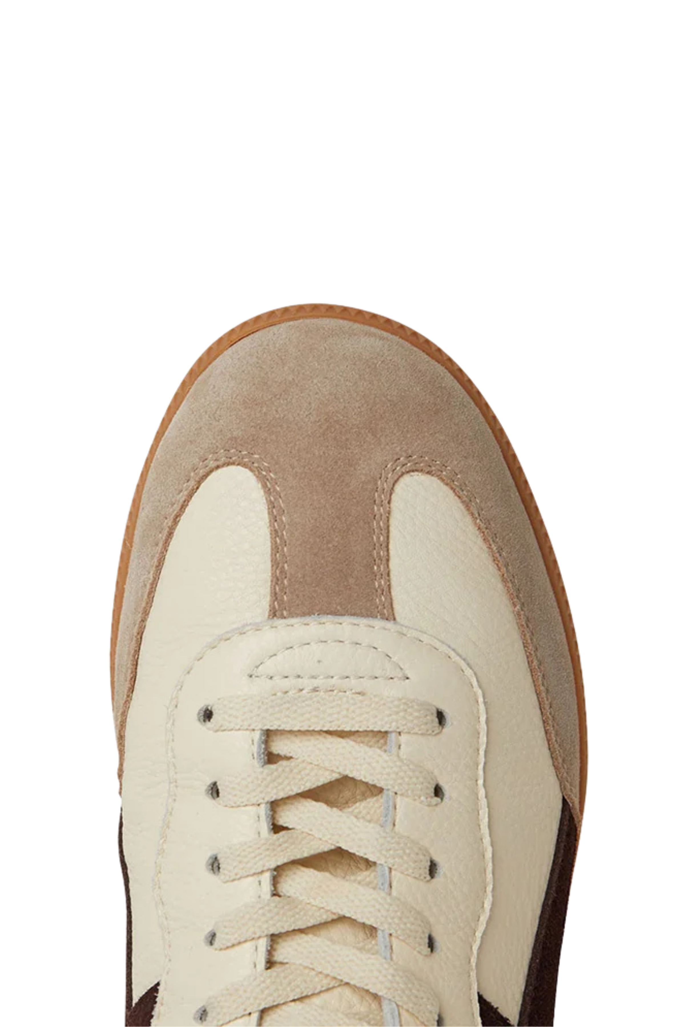Goodsole 2001 Crossroads Sneaker - Ivory/Coffee Leather