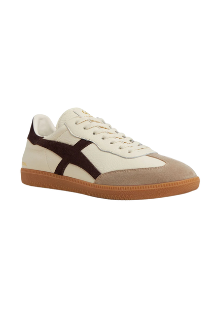 Goodsole 2001 Crossroads Sneaker - Ivory/Coffee Leather