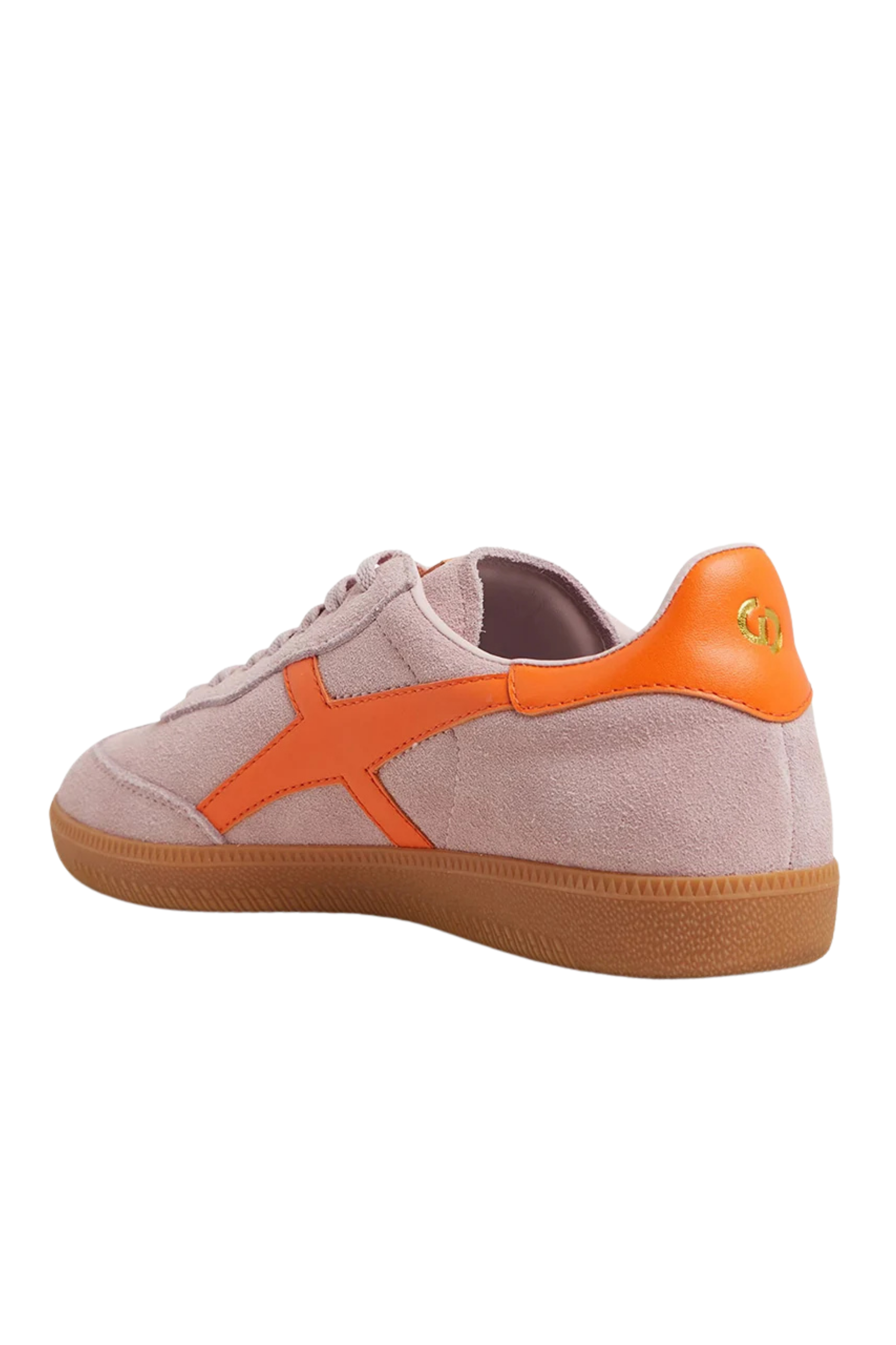 Goodsole 2001 Crossroads Sneaker - Pink/Orange Suede