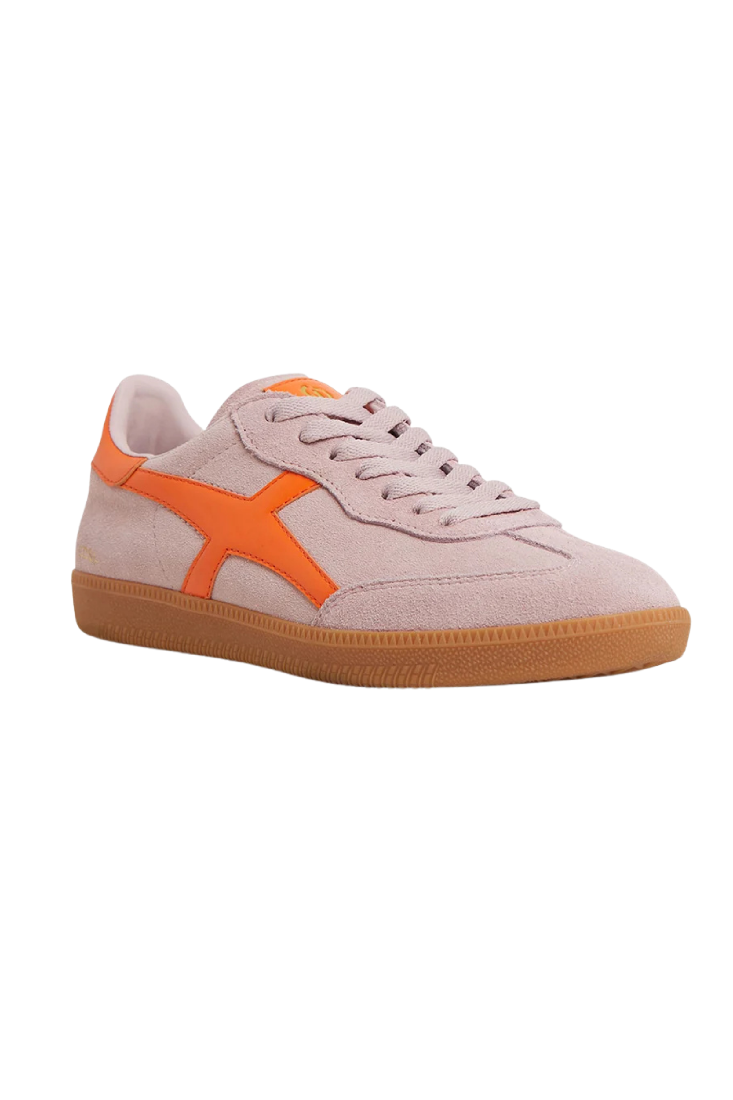 Goodsole 2001 Crossroads Sneaker - Pink/Orange Suede
