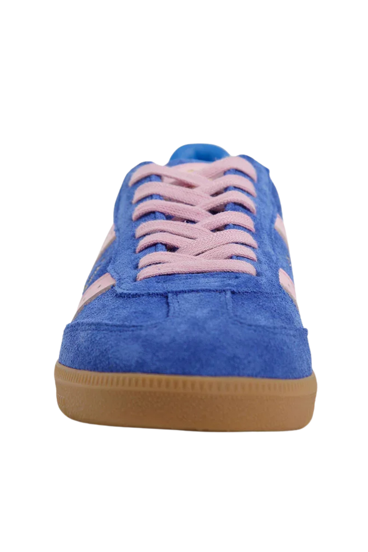 Goodsole 2001 Parallel Sneaker - Cobalt Blue/Pink Suede