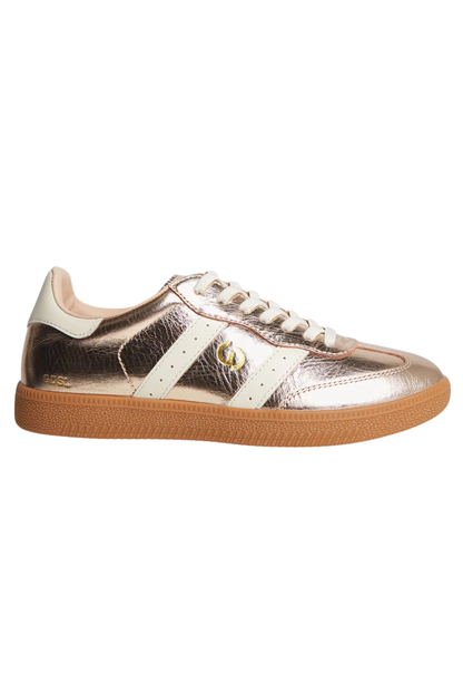 Goodsole 2001 Parallel Sneaker -Metallic Rose Gold/Ivory