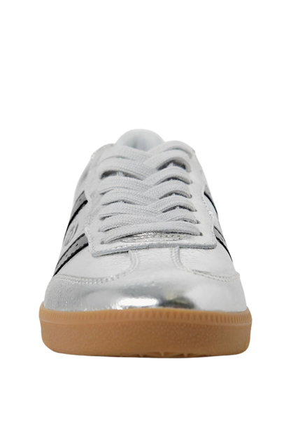 Goodsole 2001 Parallel Sneaker -Metallic Silver/Black