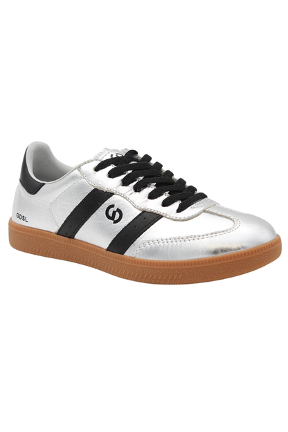 Goodsole 2001 Parallel Sneaker -Metallic Silver/Black