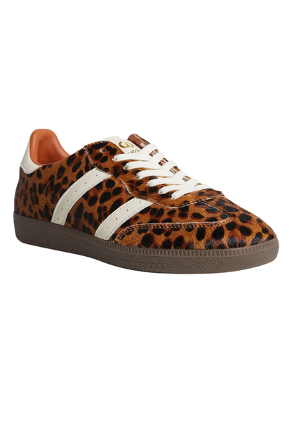 Goodsole 2001 Parallel Sneaker - Leopard/Ivory Pony