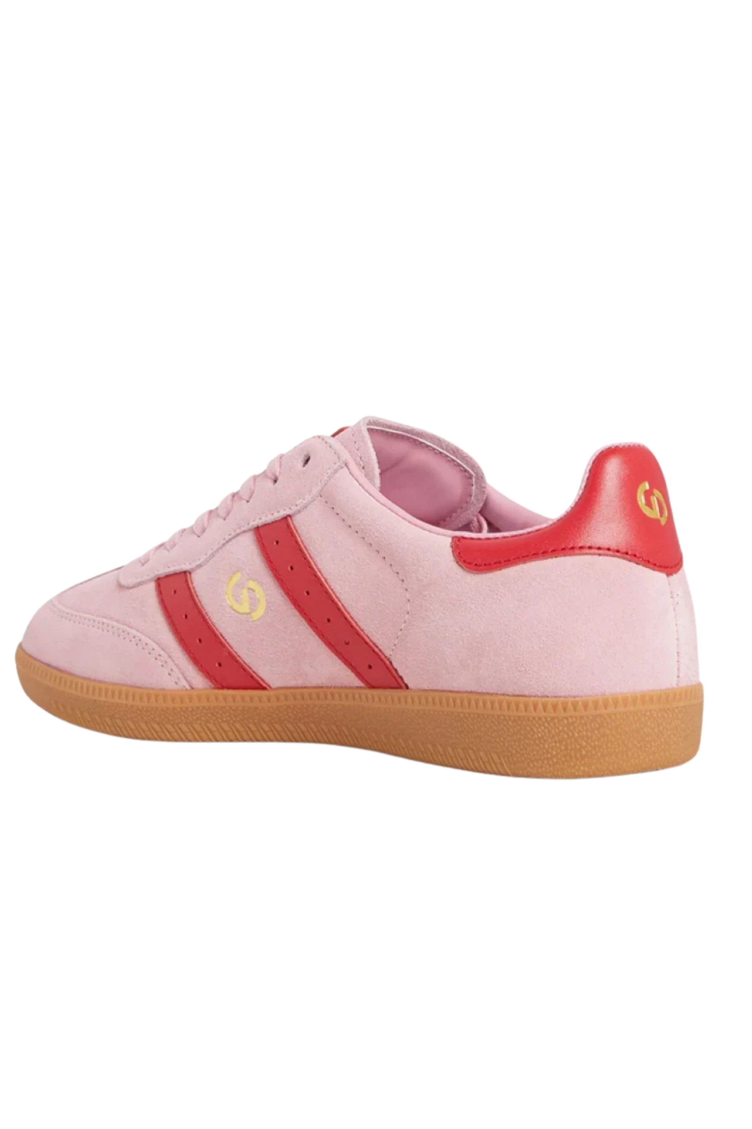 Goodsole 2001 Parallel Sneaker - Pink/Red Suede