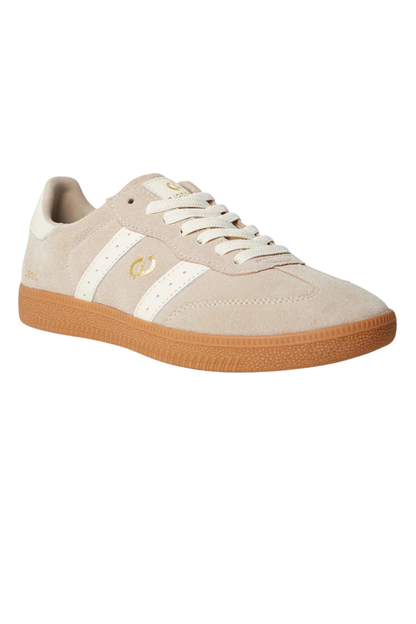 Goodsole 2001 Parallel Sneaker - Tropical Taupe/Ivory Suede
