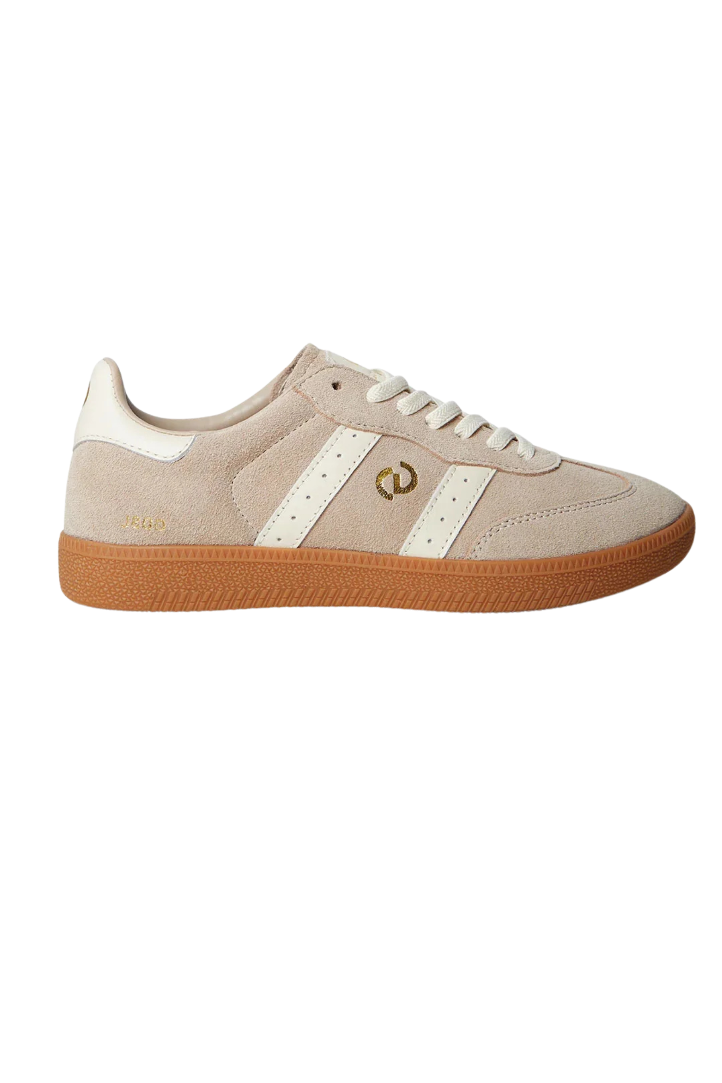 Goodsole 2001 Parallel Sneaker - Tropical Taupe/Ivory Suede