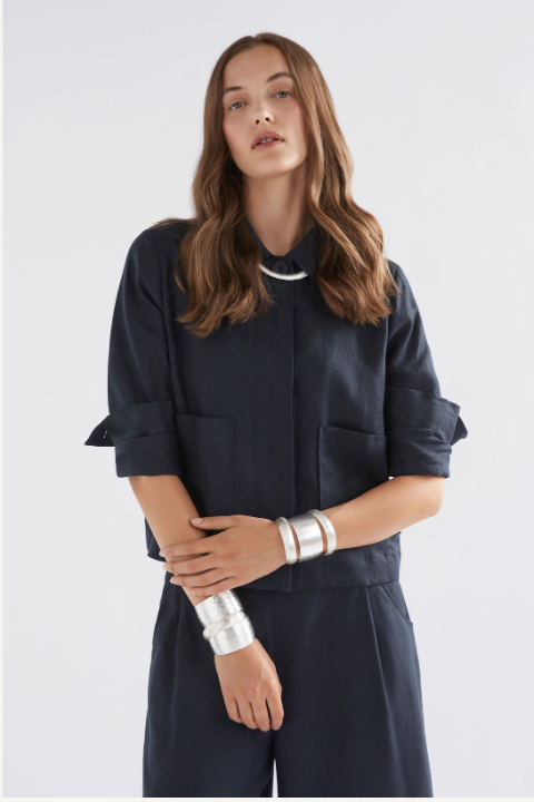 Gild Cuff Bangle - Silver