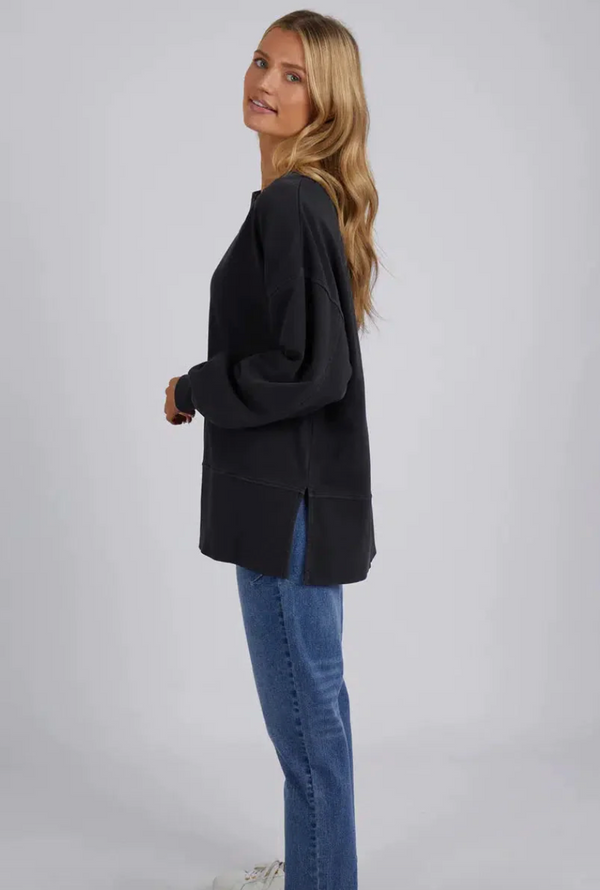 Heidi Crew - Washed Black