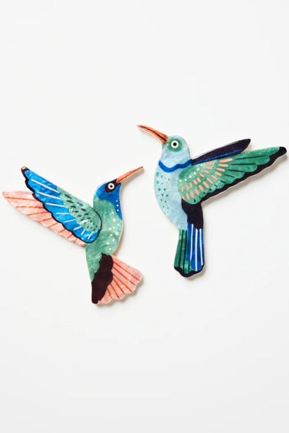 Hummingbird Wall Art Set