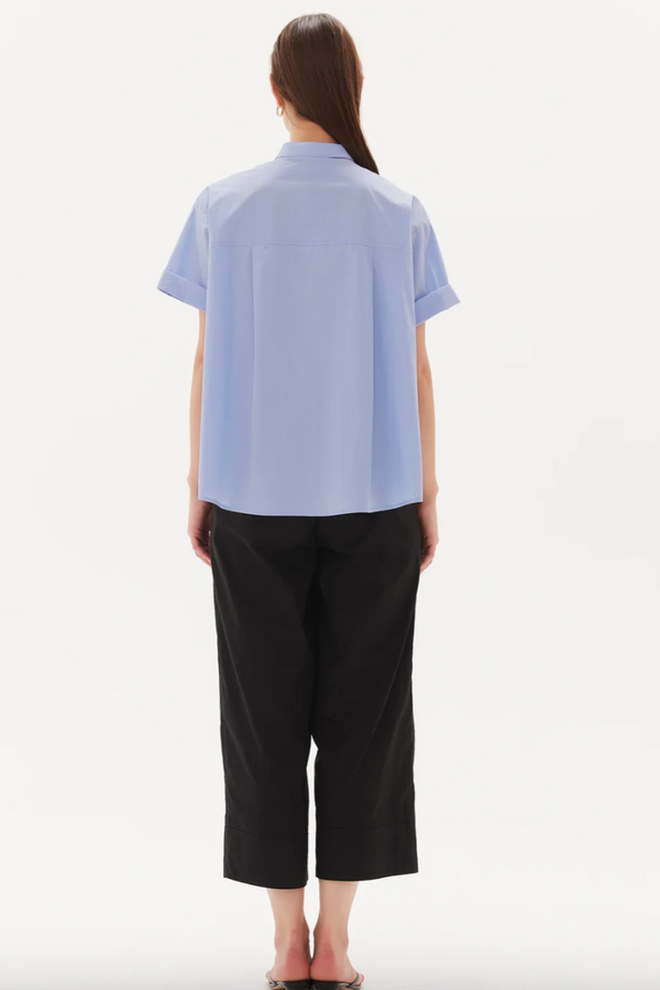 Inverted Pleat Detail Shirt