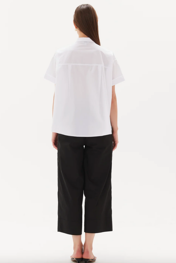 Inverted Pleat Detail Shirt