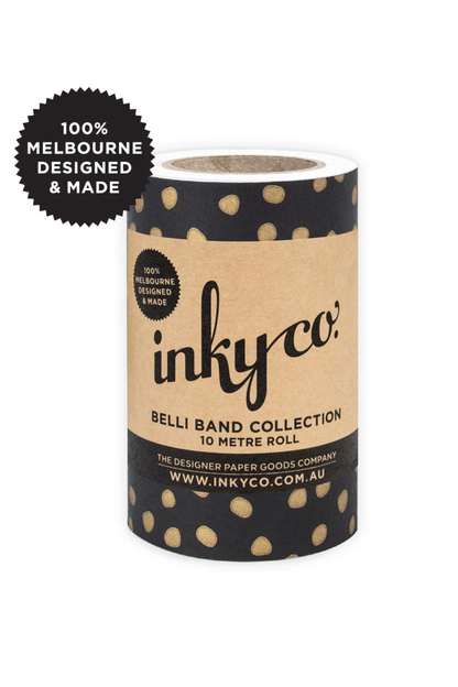 Belli Band - Pebbles Gold Black Kraft