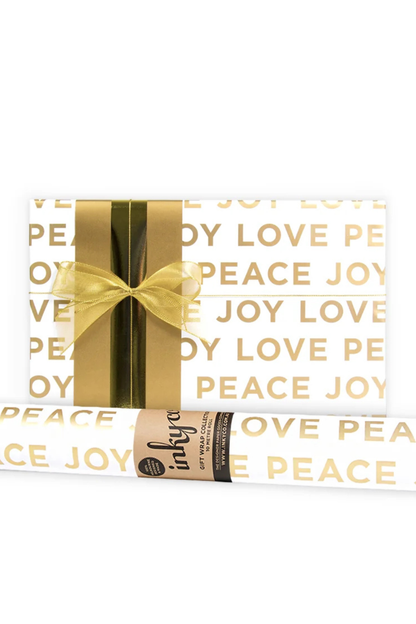 Wrapping Paper - Peace Love Joy