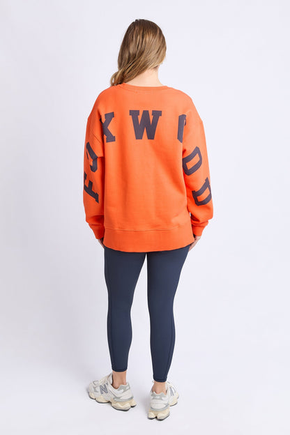 Interval Crew - Orange/Navy