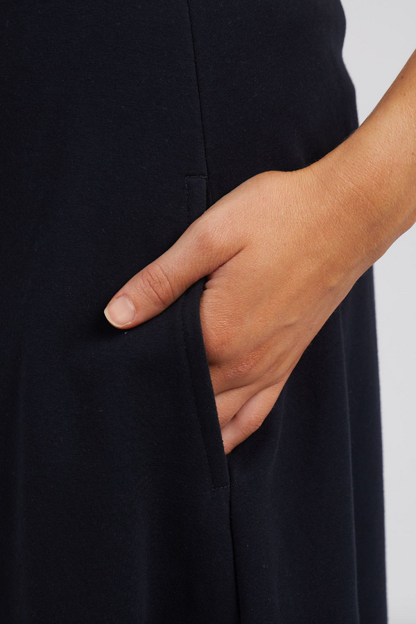 Ivy Fleece Skirt - Black