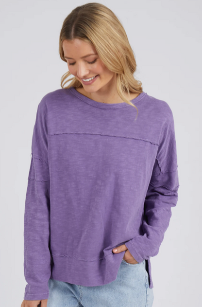 Jayne Throw on Top - Lavender