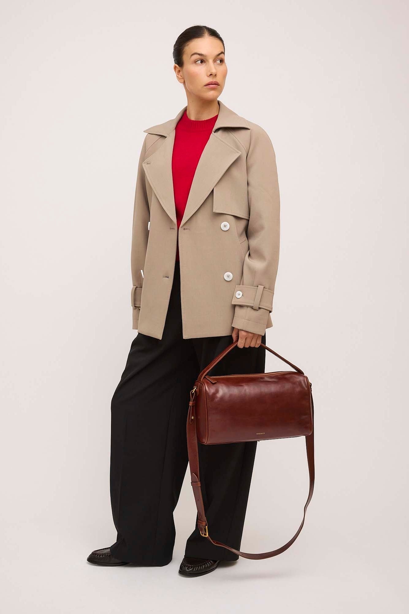 Juju & Co Bolster Bag - Maple