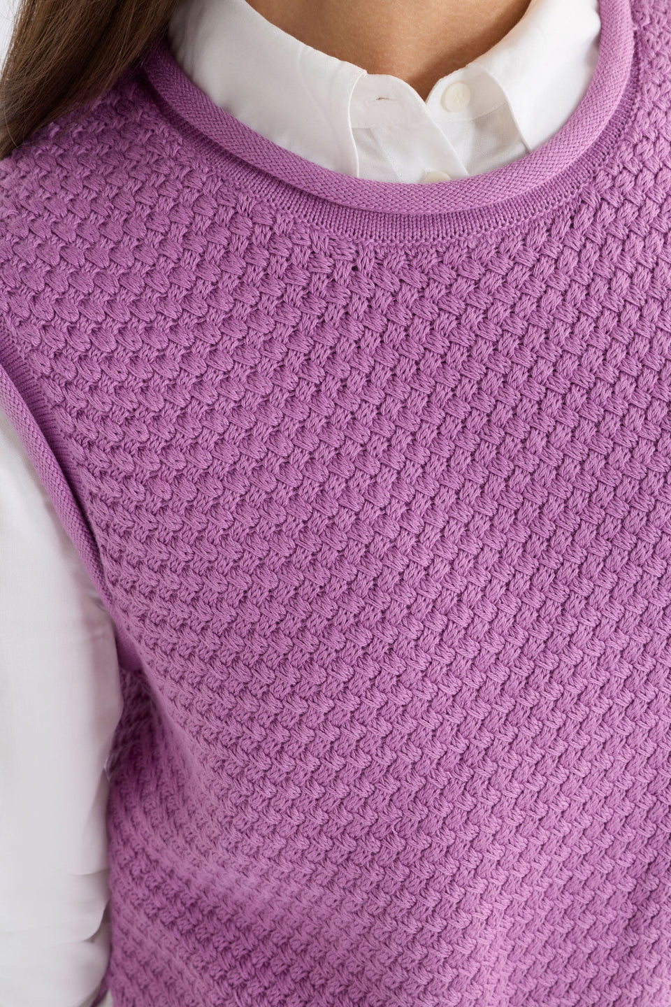 Elk Naya Knit Vest - Violet