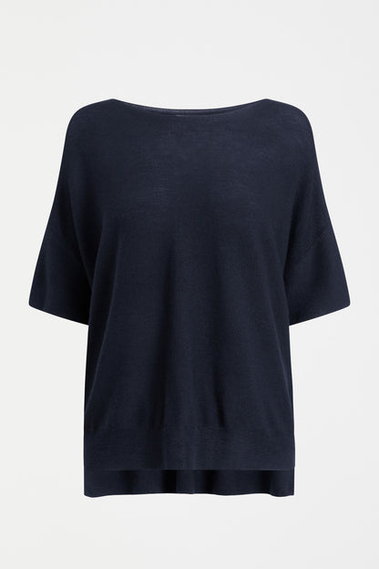 Elk Kita Knit Top - Midnight