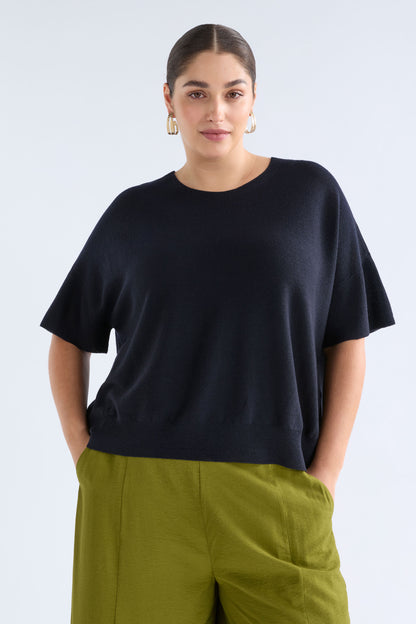 Elk Kita Knit Top - Midnight
