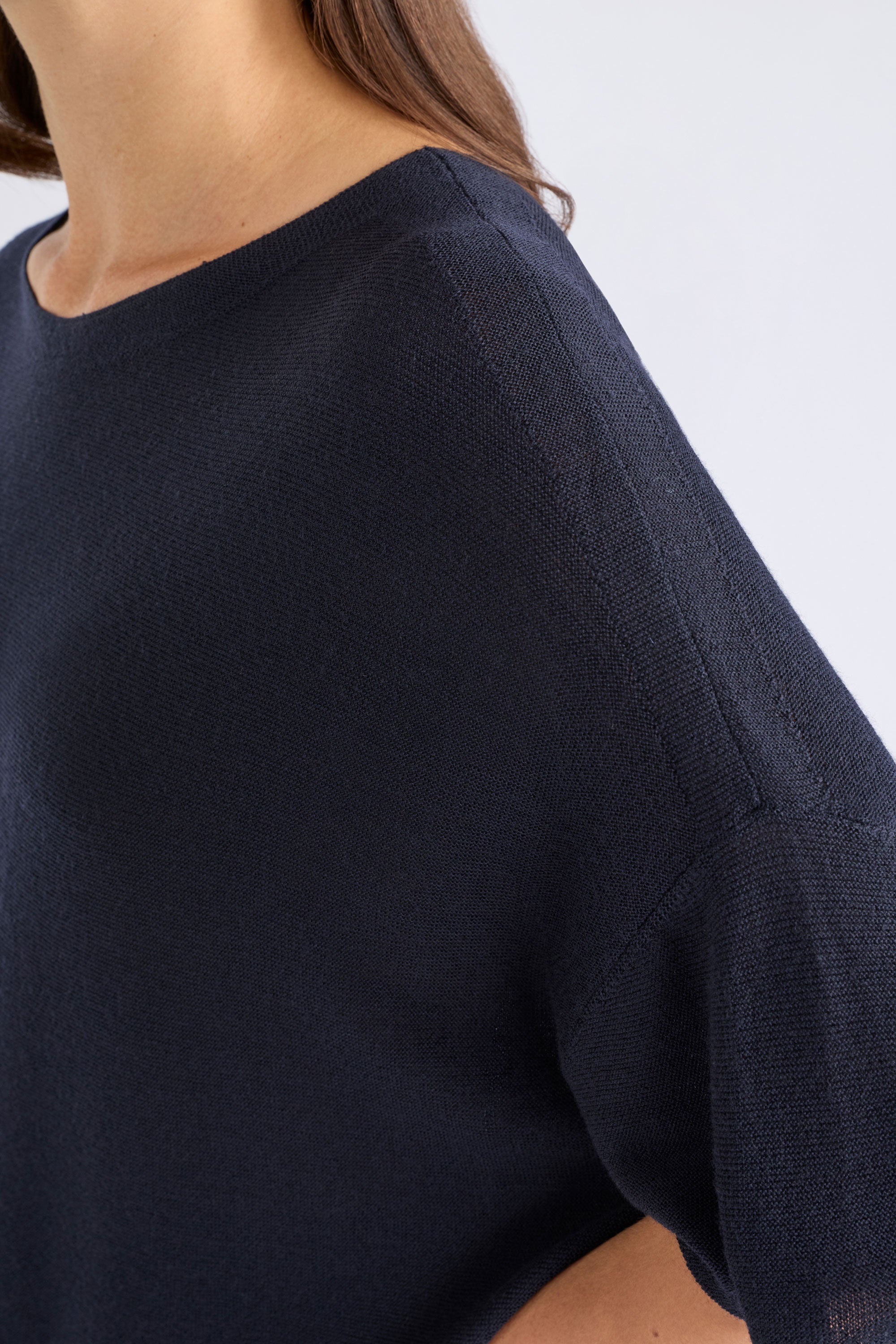 Elk Kita Knit Top - Midnight