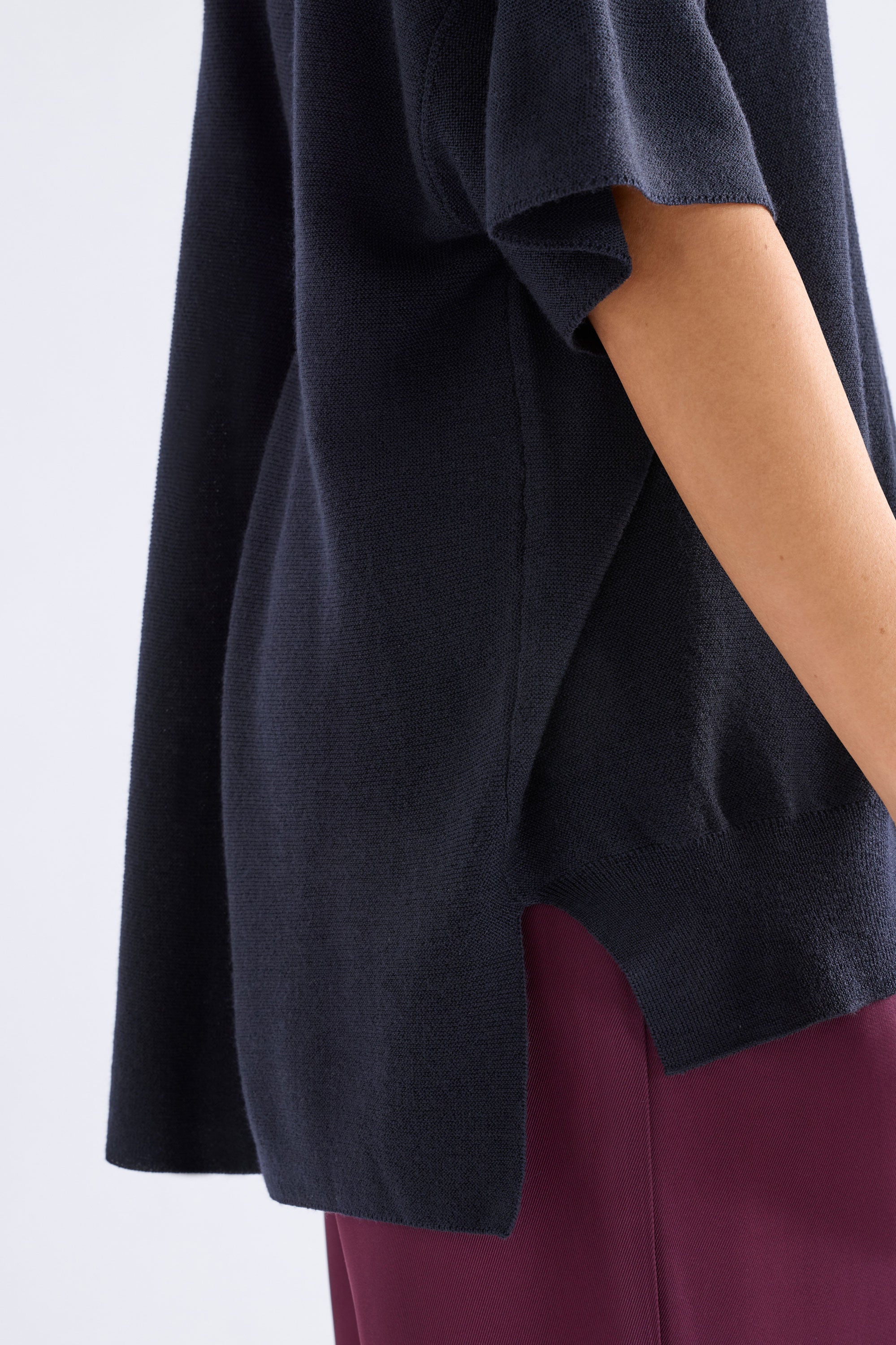 Elk Kita Knit Top - Midnight