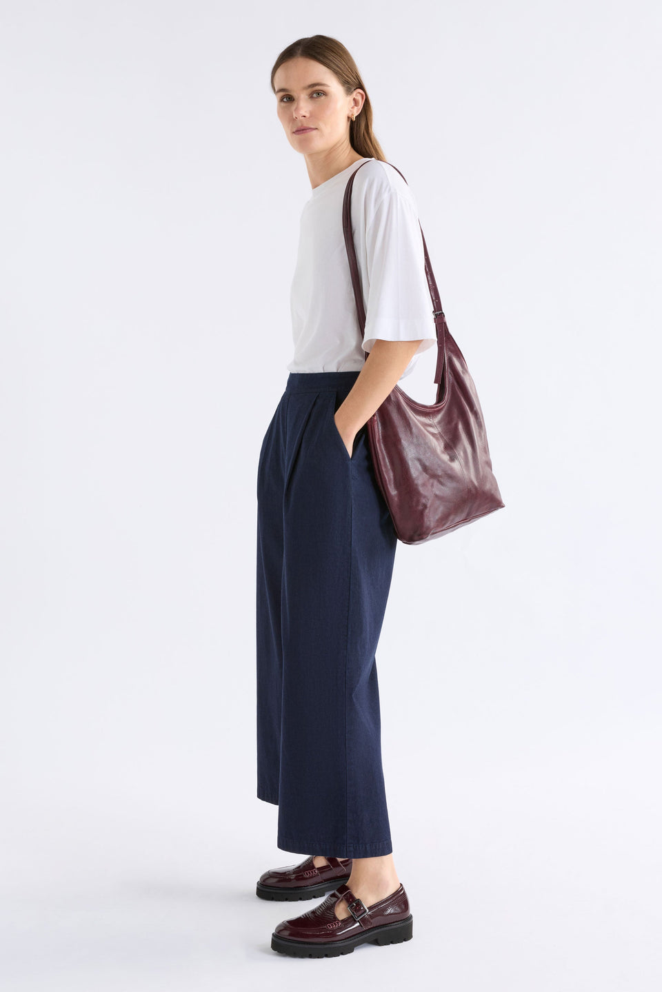 Elk Gaele Large Crossbody - Navy